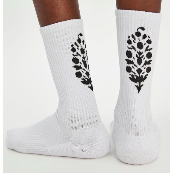 4 pair Free People FP Movement Last Lap Tube Socks Lucky Honey women's NWT $78 - Picture 8 of 11